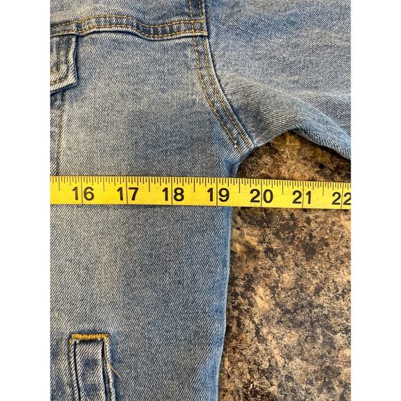 Denim Jacket XS Pride Adult Queer Artist Design New York 1969 Stonewall Riot - Picture 6 of 7